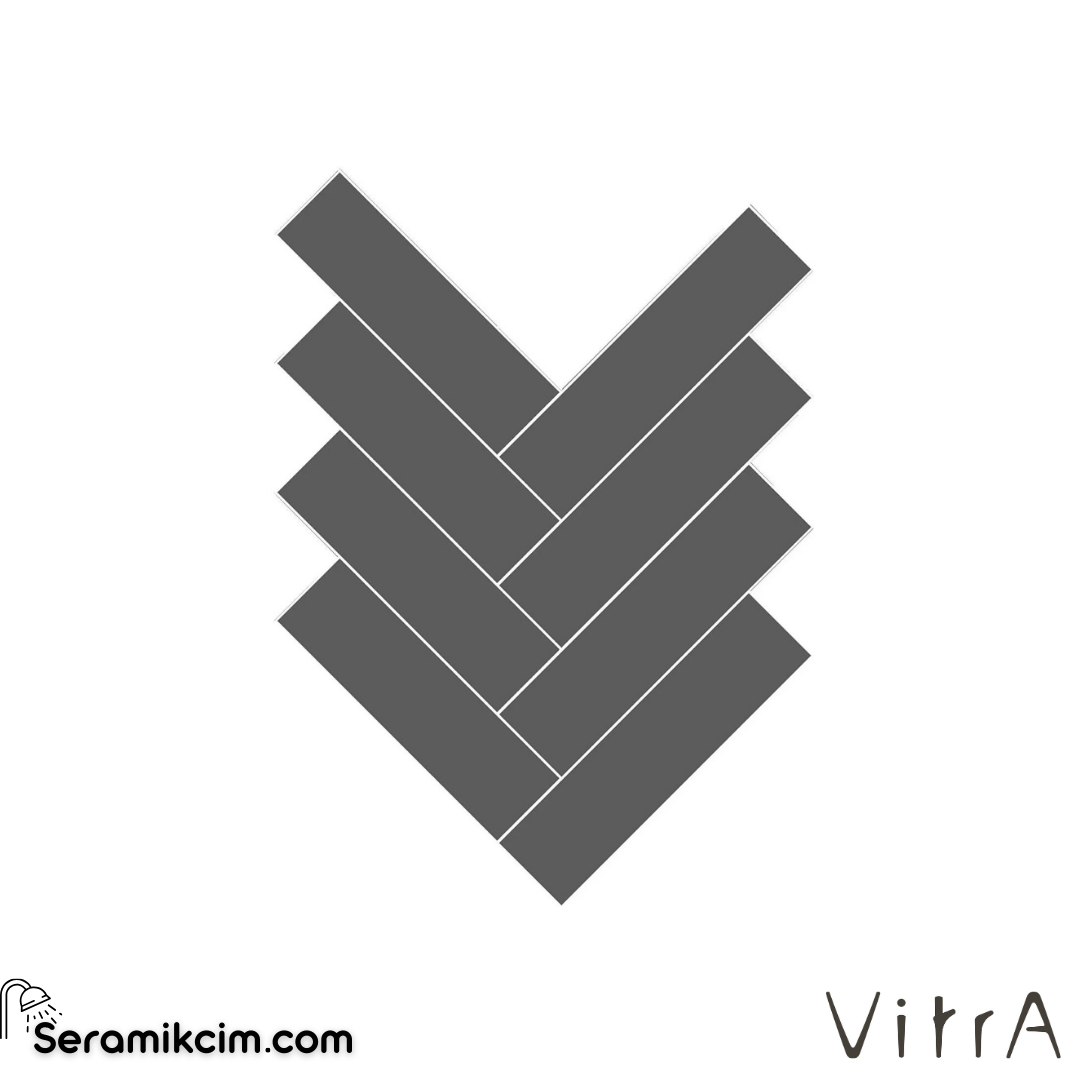 Vitra 5X20 Ral 5500 Balıksırtı Parlak(Nf) Nr