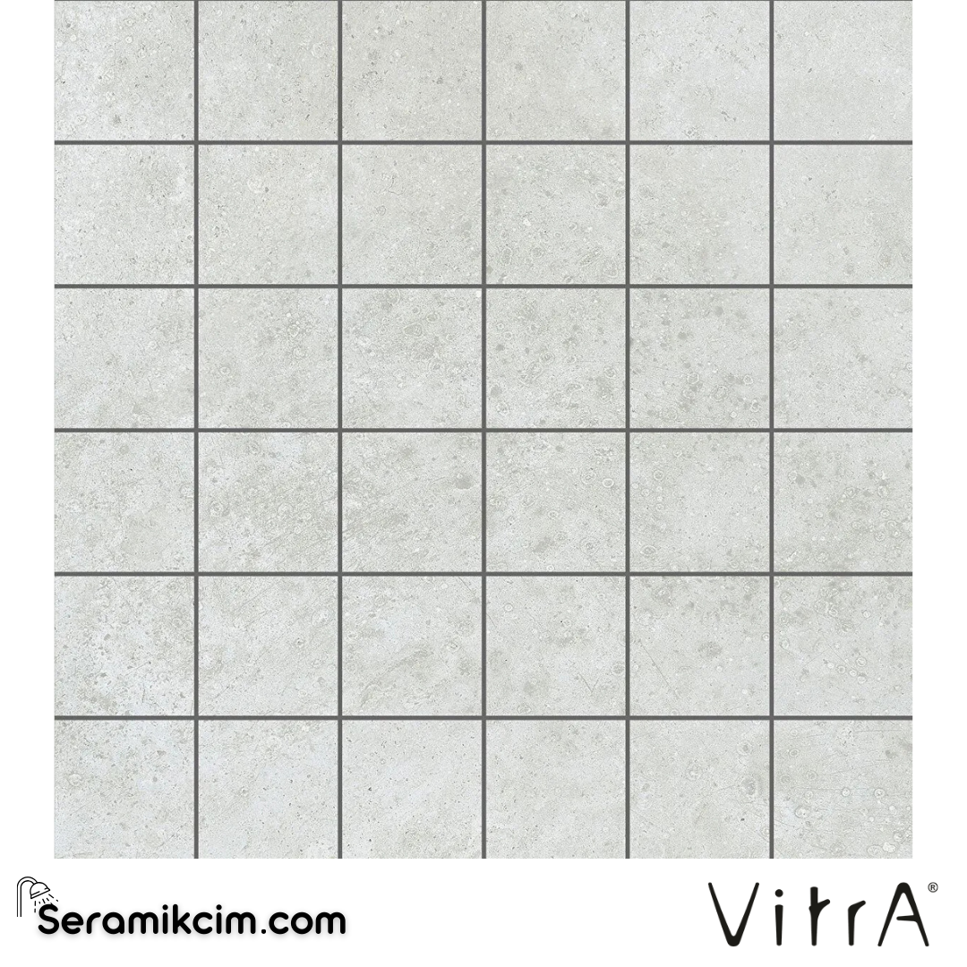 VitrA 5X5 Cementside Açık Gri Ksmmzk Mat 7R K9503118R001VTE0 - K9503118R001VTE0