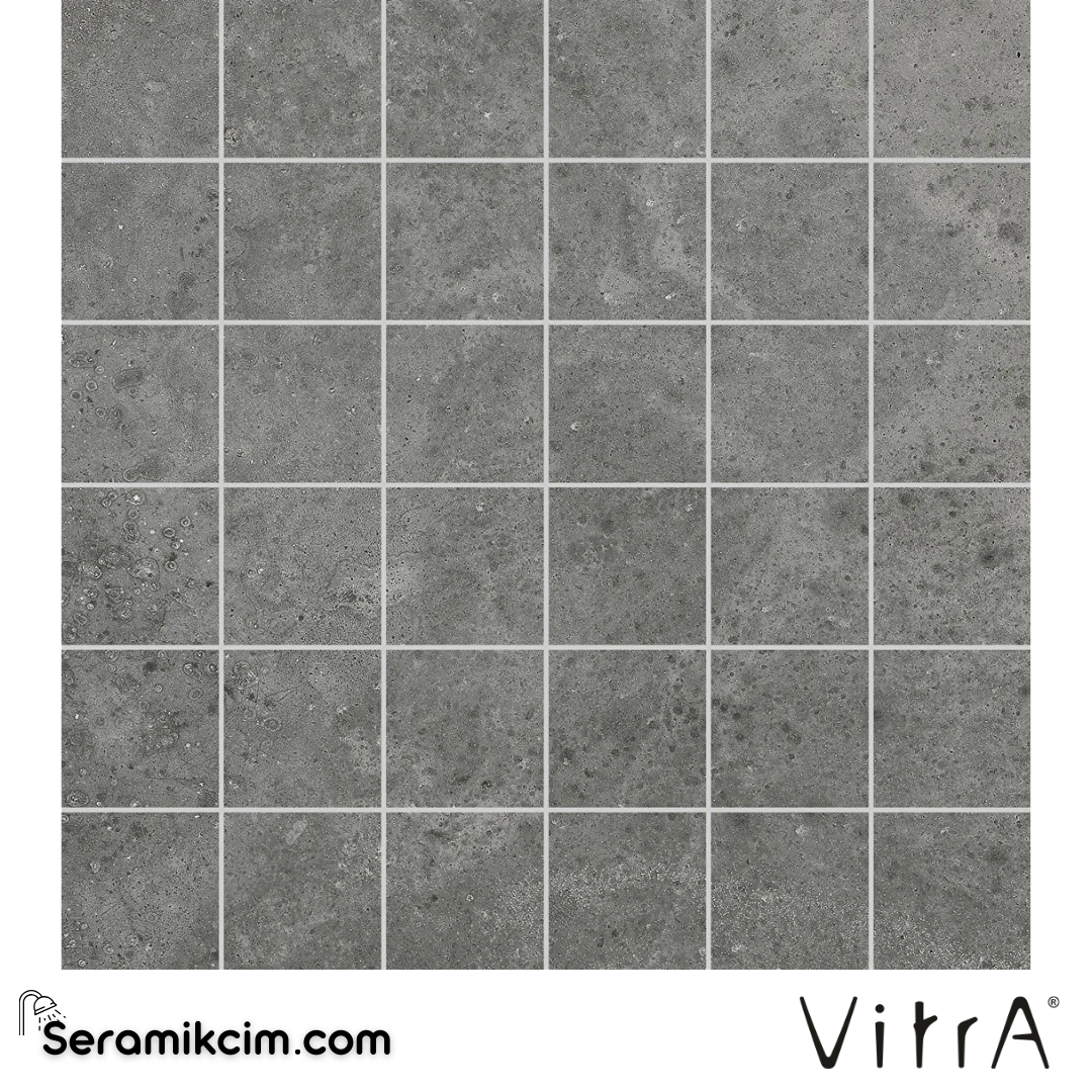 VitrA 5X5 Cementside Antrasit Ksmmzk Mat 7R K9503098R001VTE0 - K9503098R001VTE0