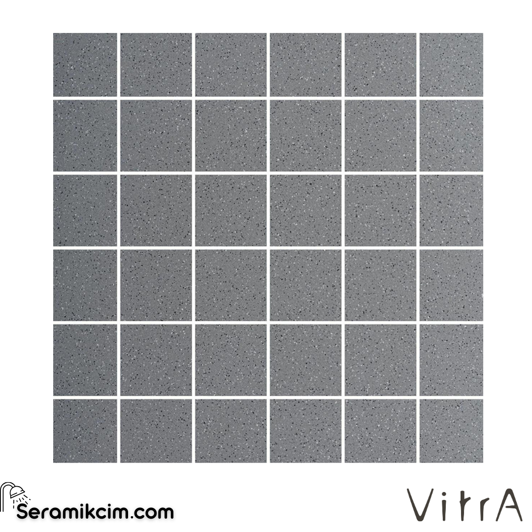 Vitra 5X5 Color Dot Gri Mat R10B (Nf)