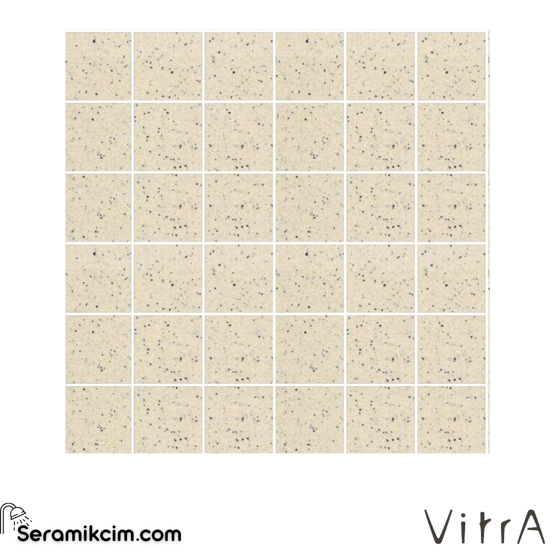 Vitra 5X5 Dotti Fildişi Mat R10B (Nf) Nr