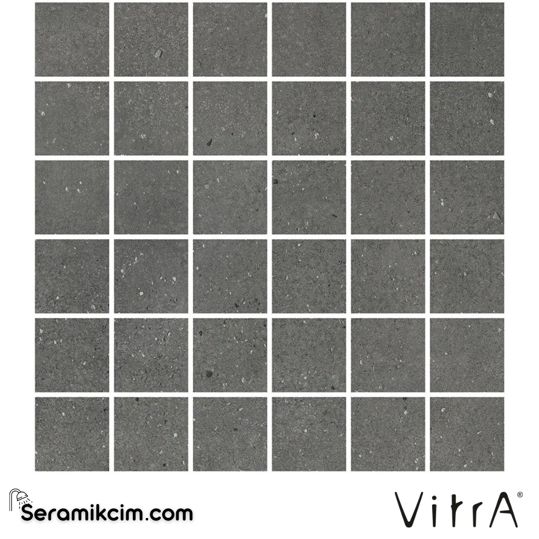 VitrA 5X5 Flakestone Antrasit Ksmmzk R10B K9511498R001VTE0 - K9511498R001VTE0