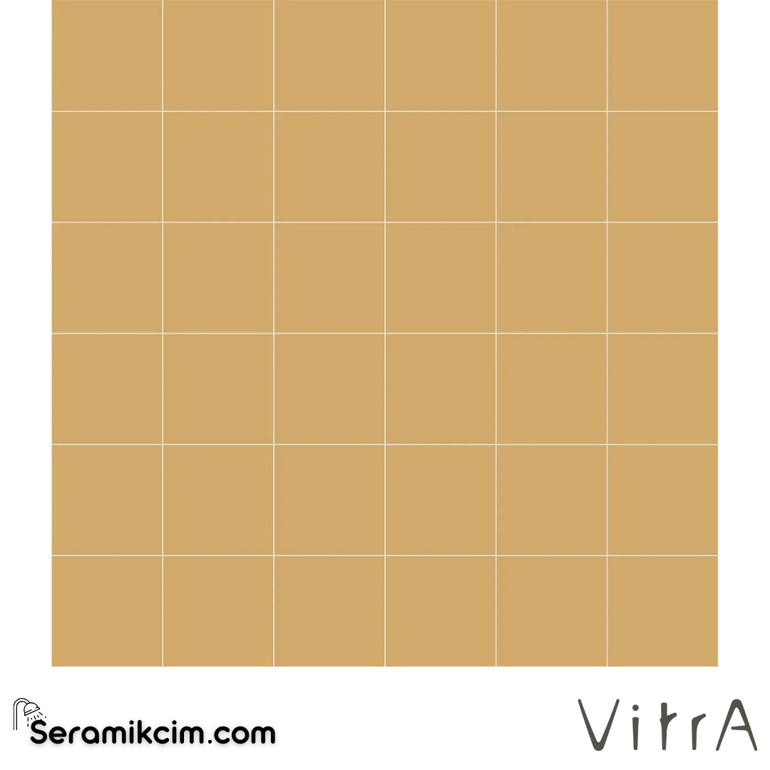 VitrA 5X5 Ral 1002 Açık Sarı Mat (Nf) Nr K95334380001VTE0 - K95334380001VTE0
