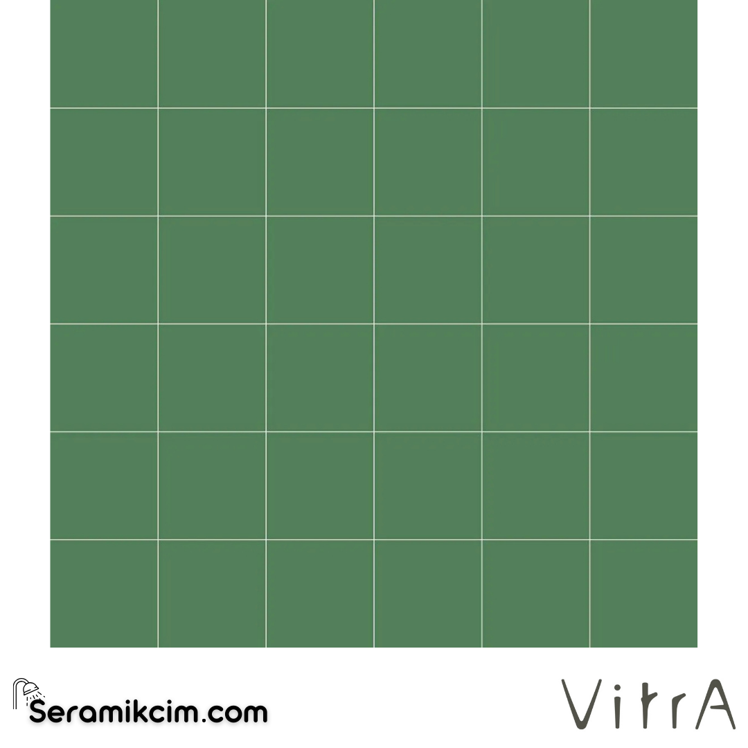 VitrA 5X5 Ral 1505030 ÇimenYeşili Mat (Nf) Nr K95332280001VTE0 - K95332280001VTE0