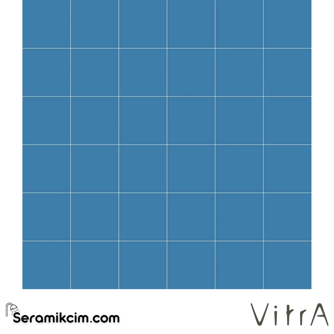 VitrA 5X5 Ral 2605030 Okyanus Mavisi Mat (Nf) Nr K95332480001VTE0 - K95332480001VTE0