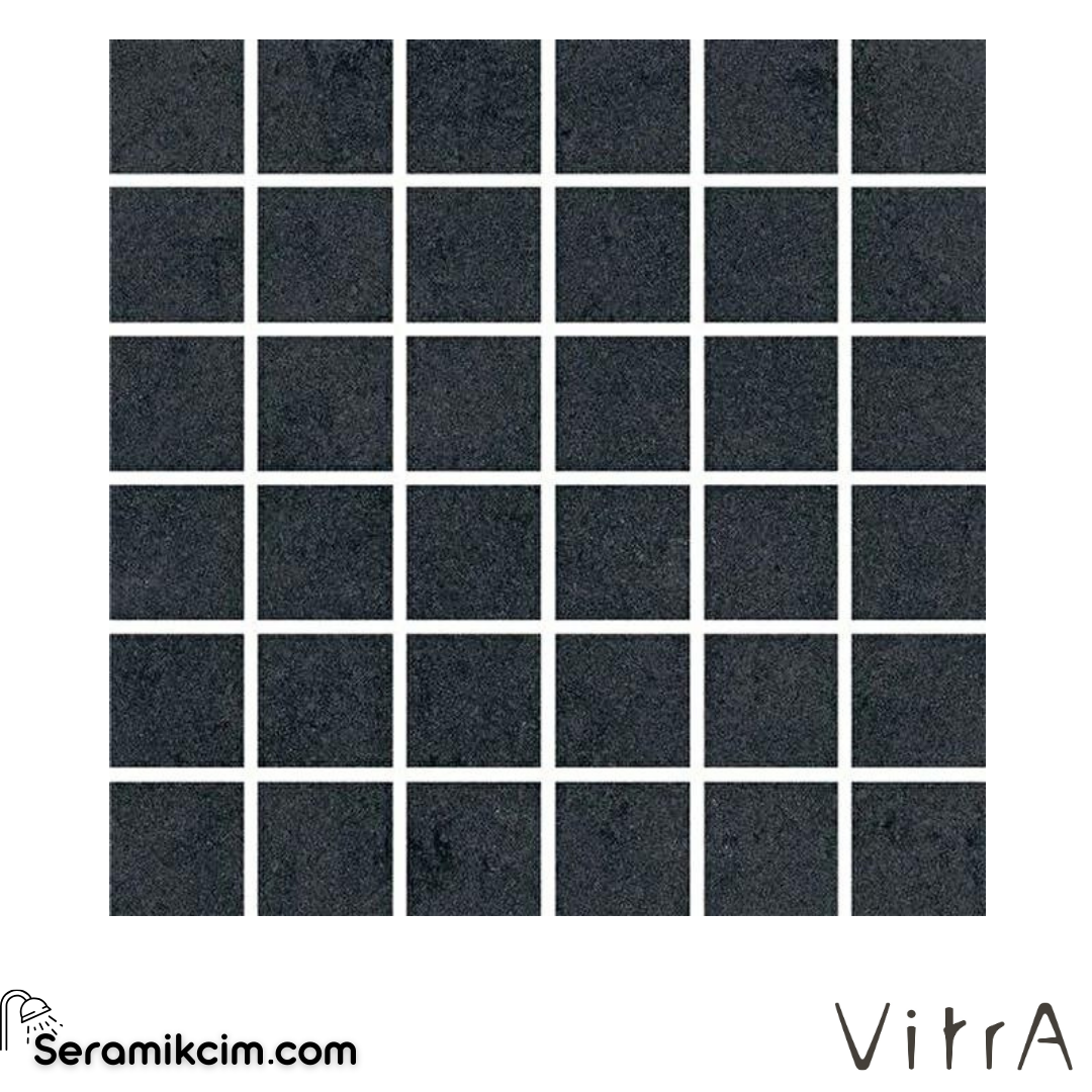 Vitra 5X5 Sense AntrasitKesim Mzk Mat R10B 7R