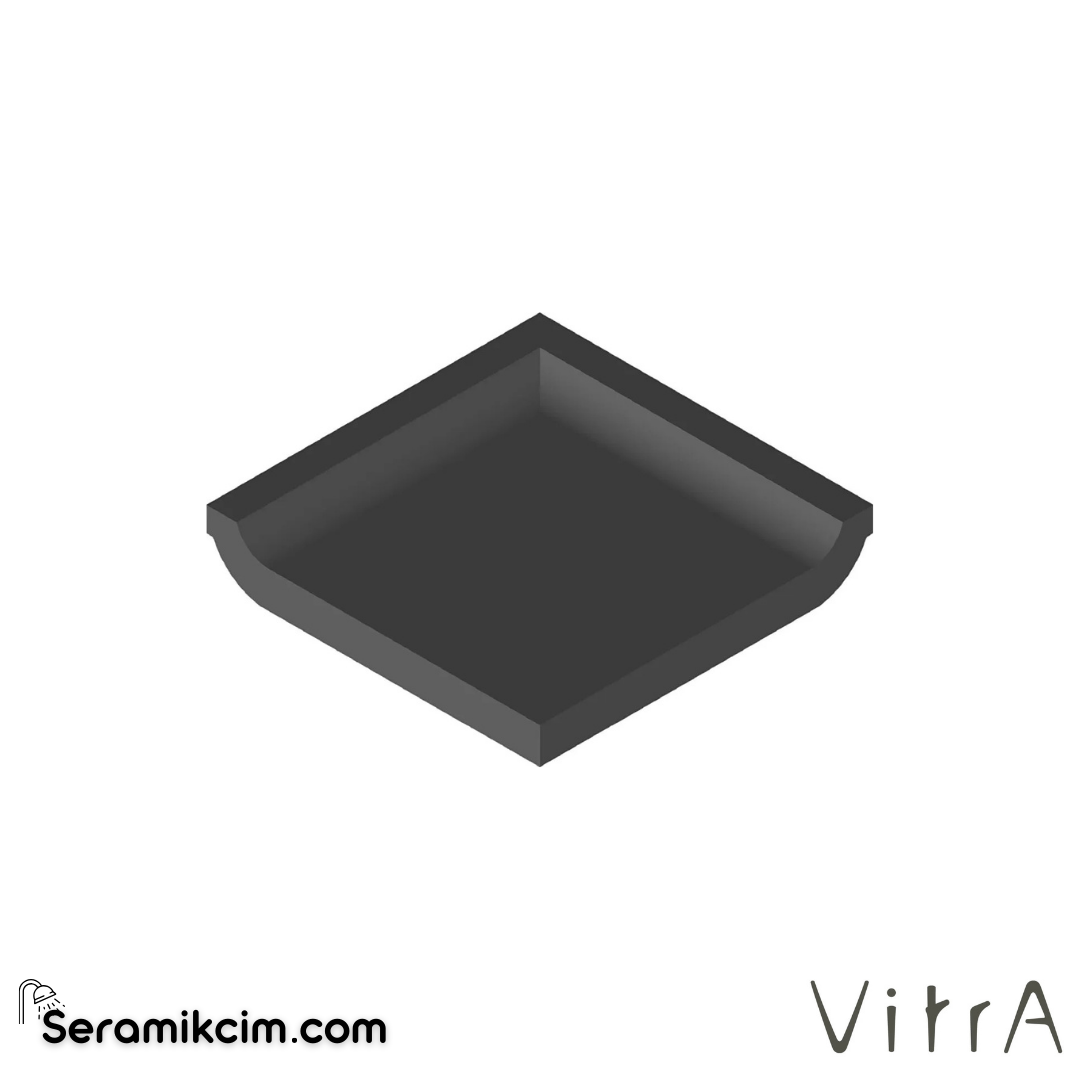 VitrA 5X5 Uni Black I.Crn 6Mm Ckd55 K94950600001VTE0 - K94950600001VTE0