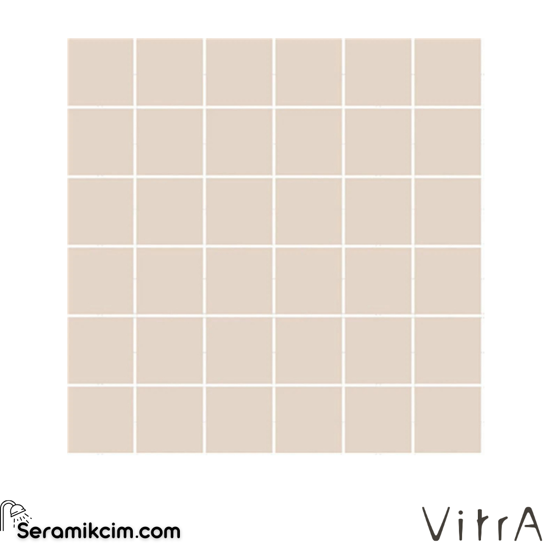 Vitra 5X5 Uni Fildişi Mat R10B (Dm) Nr