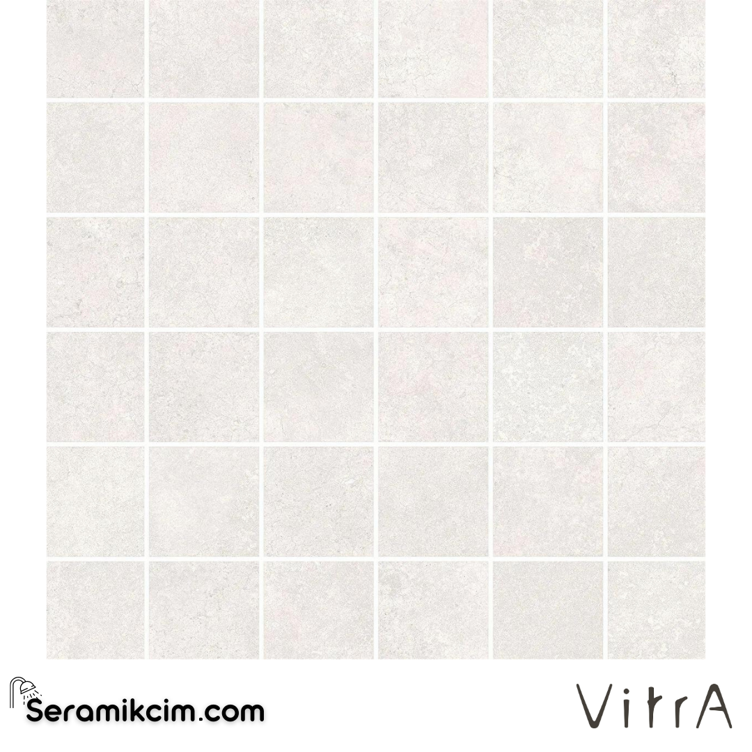 Vitra 5X5 Urbancrete Beyaz Kesimbrd K9473768R001VTE0 - K9473768R001VTE0