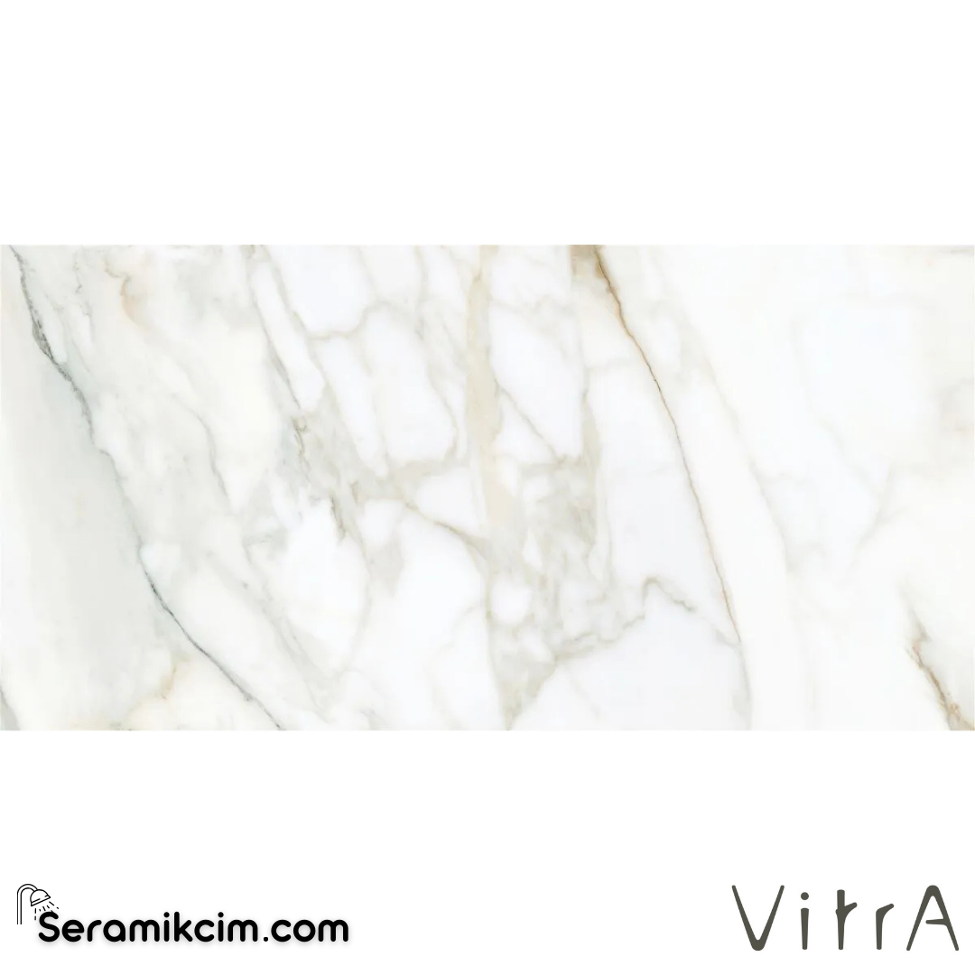 VitrA 60X120 Elegance Calacatta Gold 7Flpr K956927FLPR1VTSP - K956927FLPR1VTSP