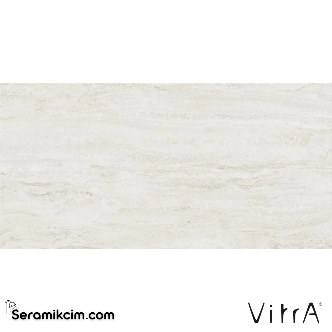 Vitra 60X120 Lightstone Traverten Beyaz R10A 7R K952054R0001VTSP - K952054R0001VTSP
