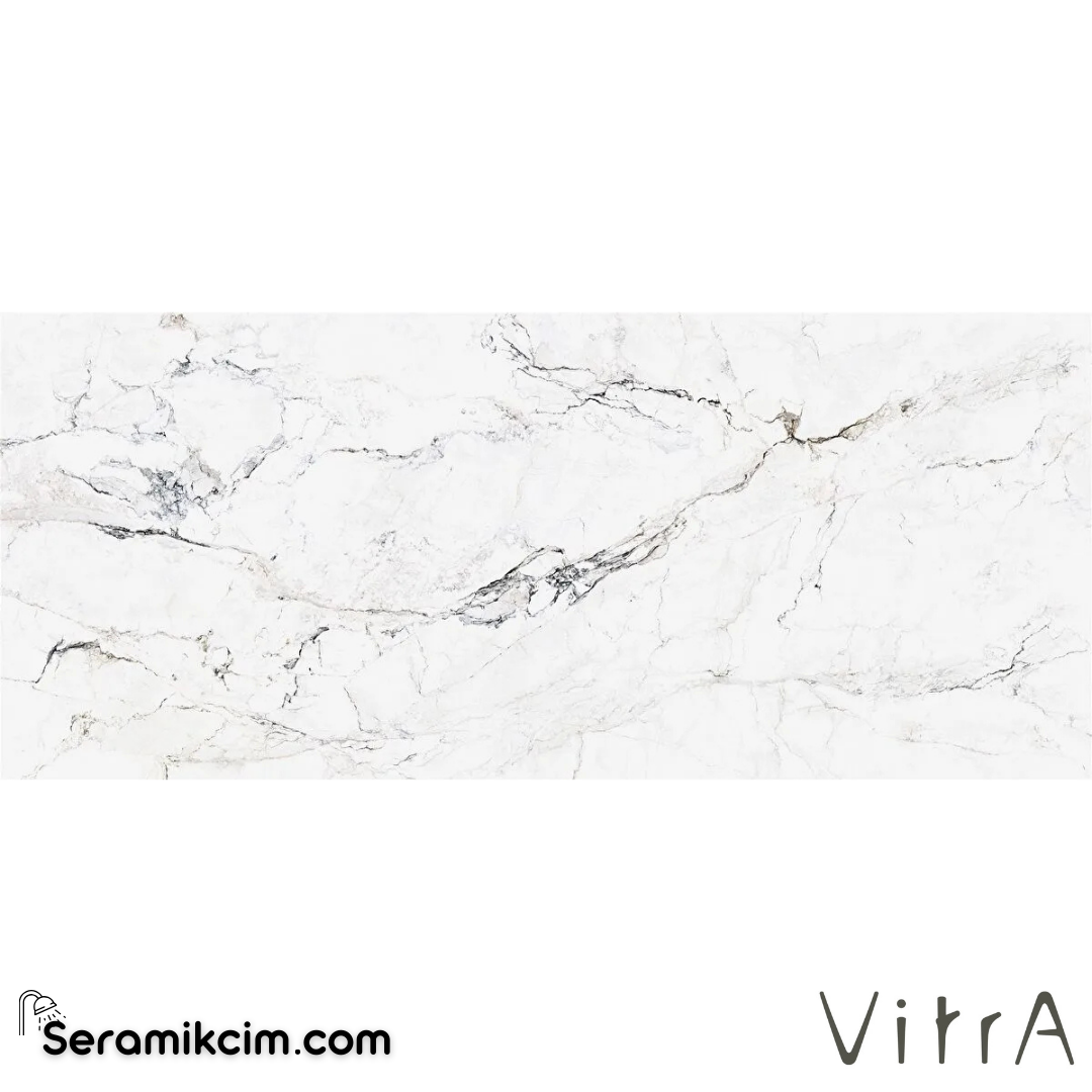 VitrA 60X120 Marbleart Kamuflaj Beyaz 7Flpr K954863FLPR1VTSP - K954863FLPR1VTSP