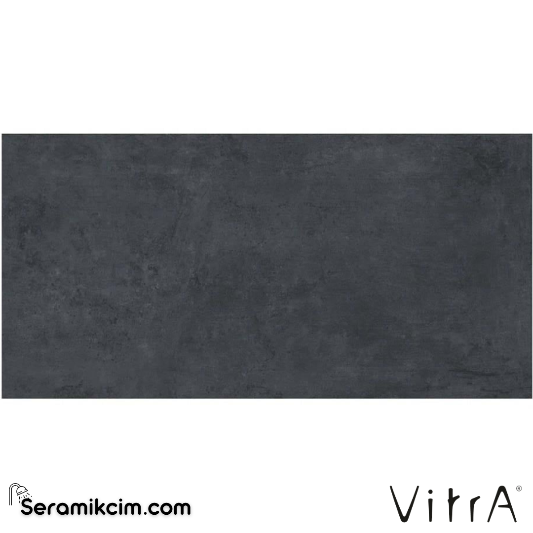 Vitra 60X120 Ultra 2.0 Siyah R9 Flat Mat 7R K947647R0001VTSP - K947647R0001VTSP