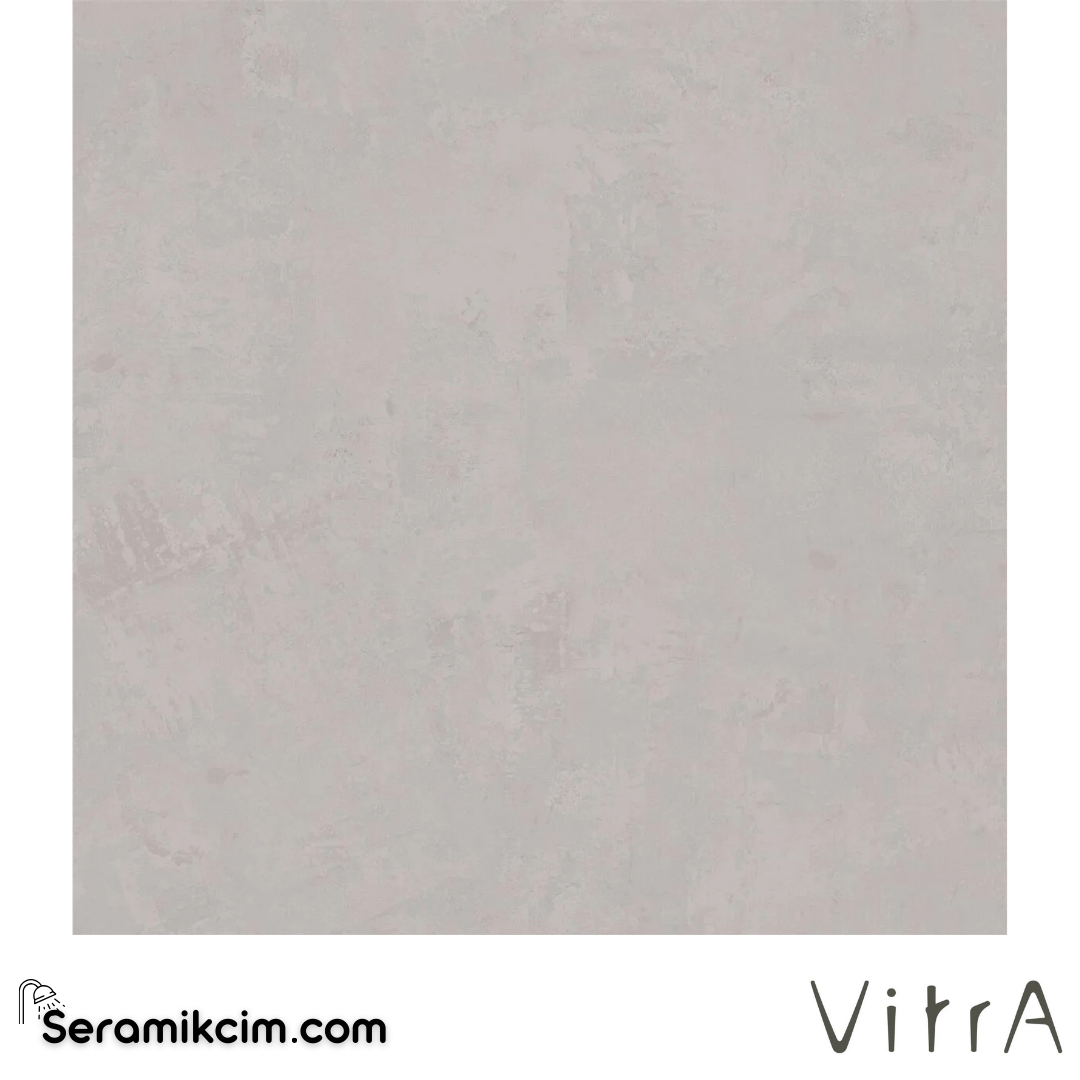 VitrA 60X60 Cementart Gümüş Gri R10B 7R K955018R0001VTE0 - K955018R0001VTE0