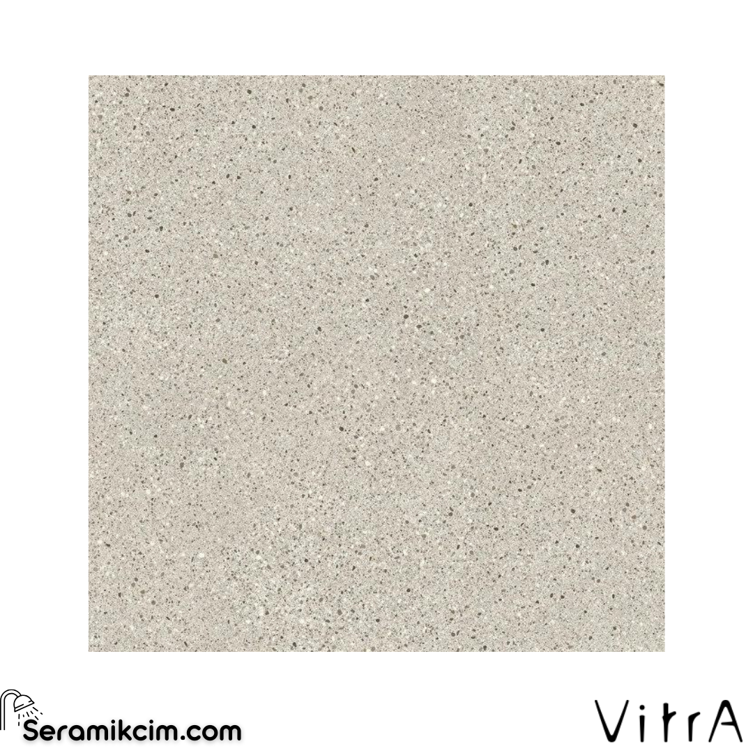 Vitra 60X60 CementMix Micro Açık Grej Mat R10A 7R