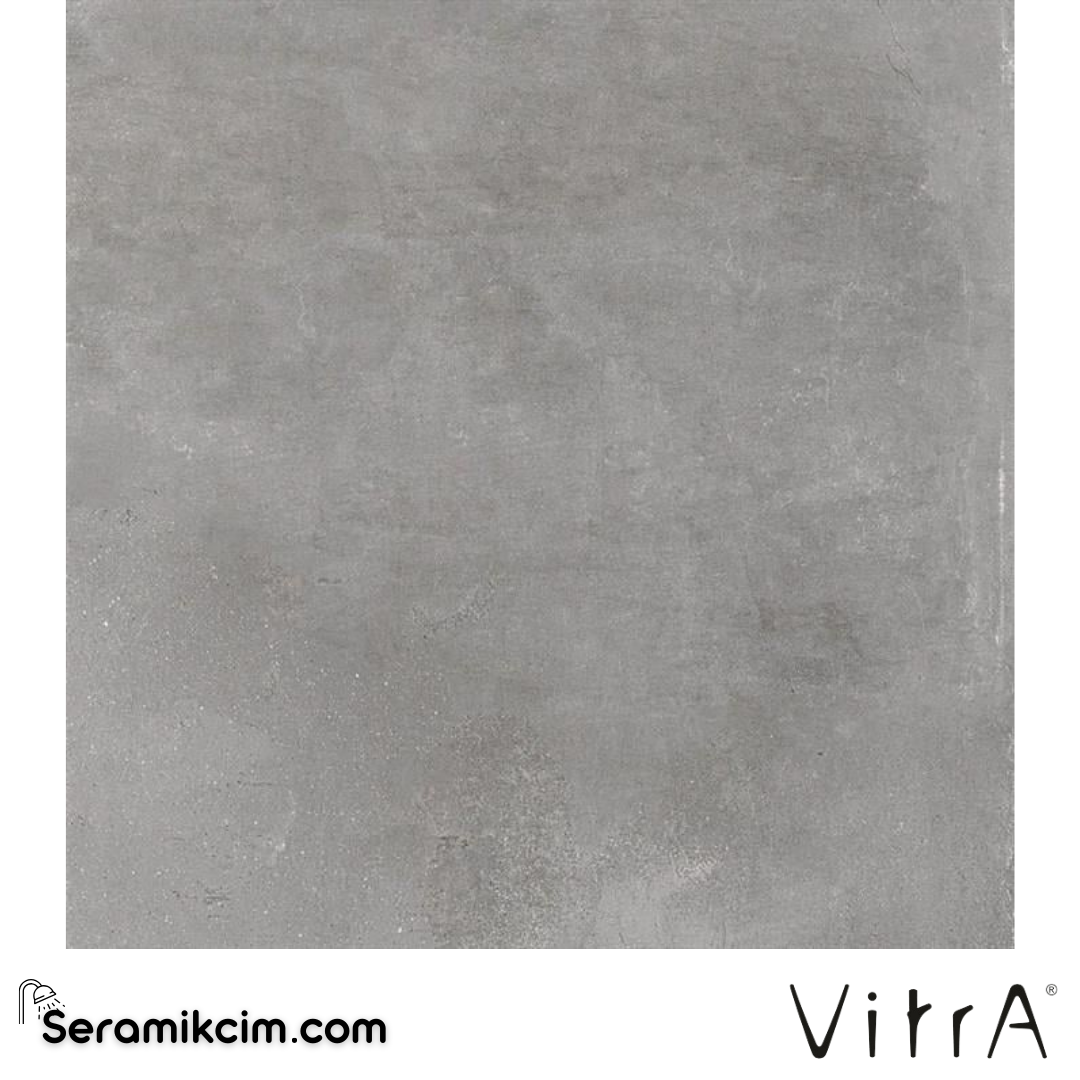 Vitra 60X60 Iceandsmoke Duman Gri Mat R9 7R K937640R0001VTE0 - K937640R0001VTE0