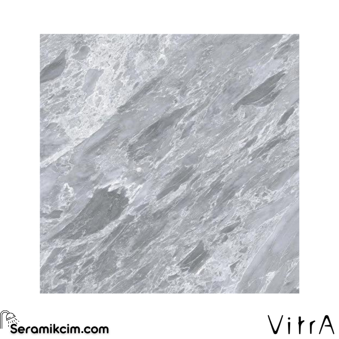 Vitra 60X60 Marmori Cloud Gri Full Lappato