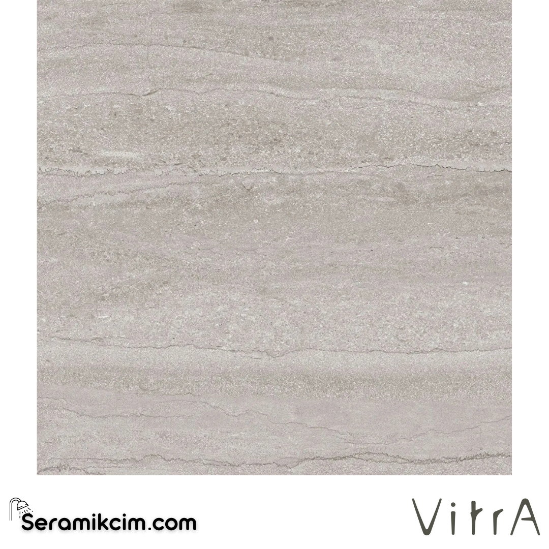 VitrA 60X60 Naturalux Veın Koyu Gri Atcr1120Mm5R K957097R0001VTE1 - K957097R0001VTE1