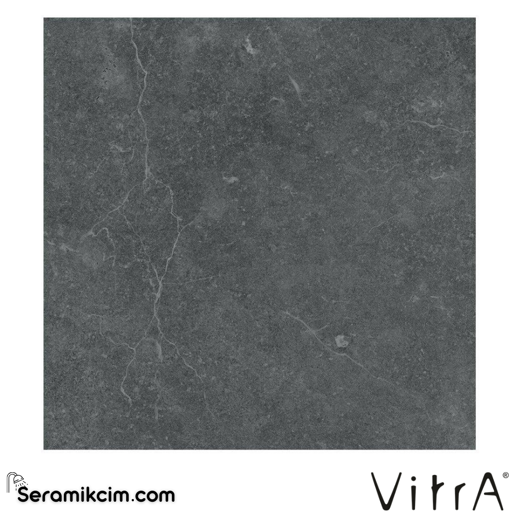 Vitra 60X60 Set6.0 Quarzite Antrasit Mat R10A 7R K950791R0001VTE0 - K950791R0001VTE0
