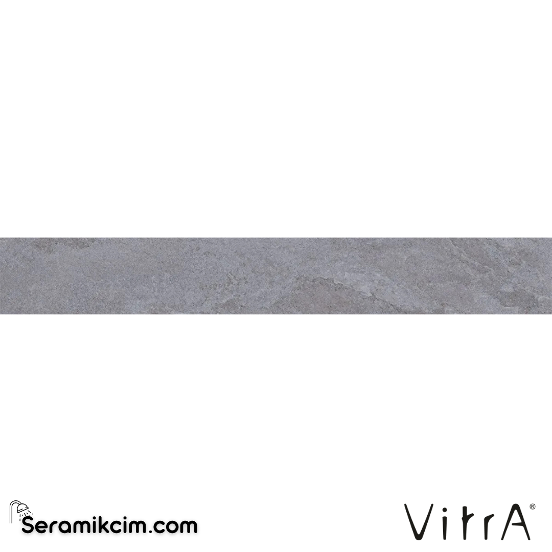 VitrA 8.5X60 Quarstone Gri Süpürgelik R10B 7R K951927R0001VTE1 - K951927R0001VTE1