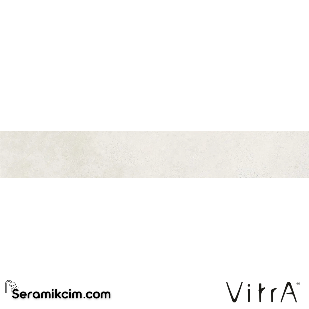 VitrA 8.5X60 Cementside Beyaz Boyalı Süpürgelik Mat 7R K952555R0001VTE0 - K952555R0001VTE0