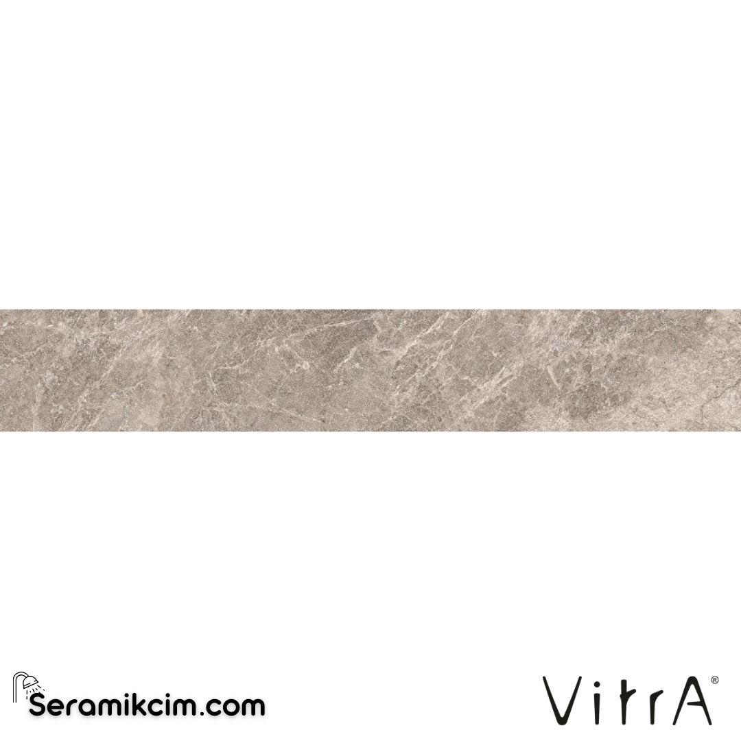 VitrA 8.5X60 Marmostone Koyu Grej Boyalı Süpürgelik Mat7R K950353R0001VTE0 - K950353R0001VTE0