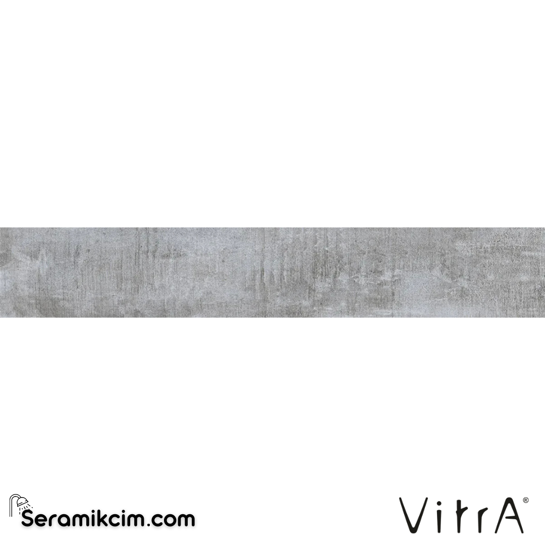 VitrA 8.5X60 Metro Gri Boyalı Süpürgelik Mat 7R K943896R0001VTE1 - K943896R0001VTE1