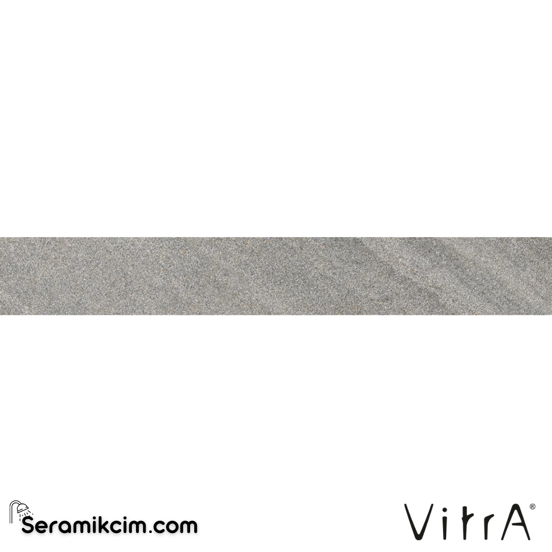 VitrA 8.5X60 Cardostone Gri Mat R10A Boyalı Süpürgelik 7R K947399R0001VTE1 - K947399R0001VTE1