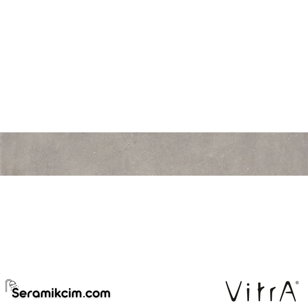 VitrA 8.5X60 Flakestone Gri Süpürgelik Mat7R K951145R0001VTE1 - K951145R0001VTE1