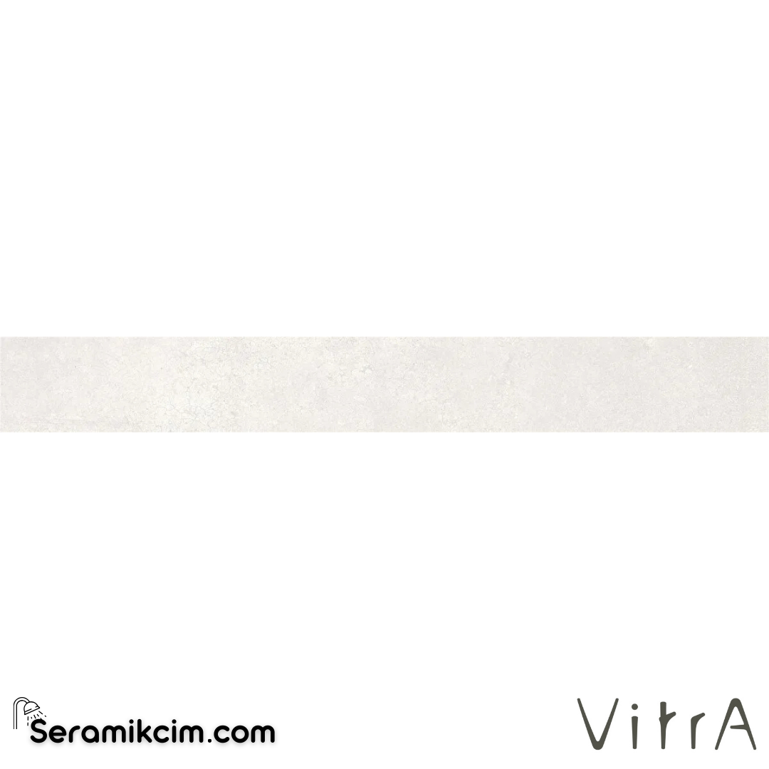 VitrA 8.5X60 Urbancrete Beyaz Mat R10A Boyalı Süpürgelik 7R K947392R0001VTE1 - K947392R0001VTE1