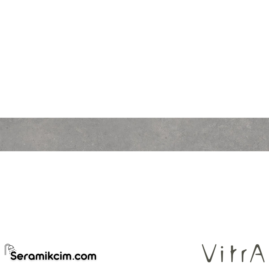 VitrA 8.5X60 Urbancrete Koyu Gri R10A Boyalı Süpürgelik 7R K947393R0001VTE1 - K947393R0001VTE1