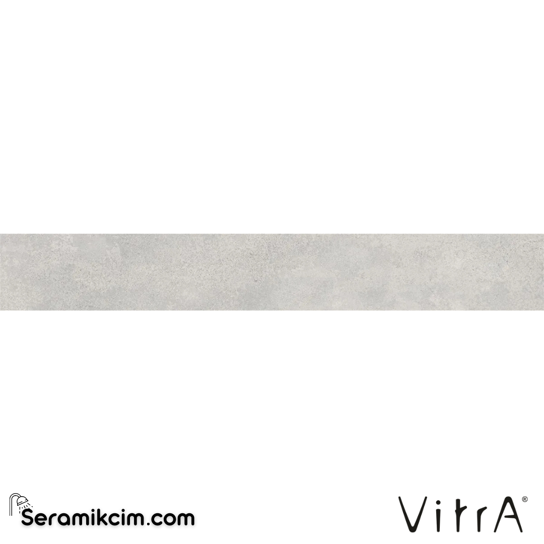 VitrA 8.5X60 Cemental Açık Gri Boyalı Süpürgelik R10B 7R K953279R0001VTE0 - K953279R0001VTE0