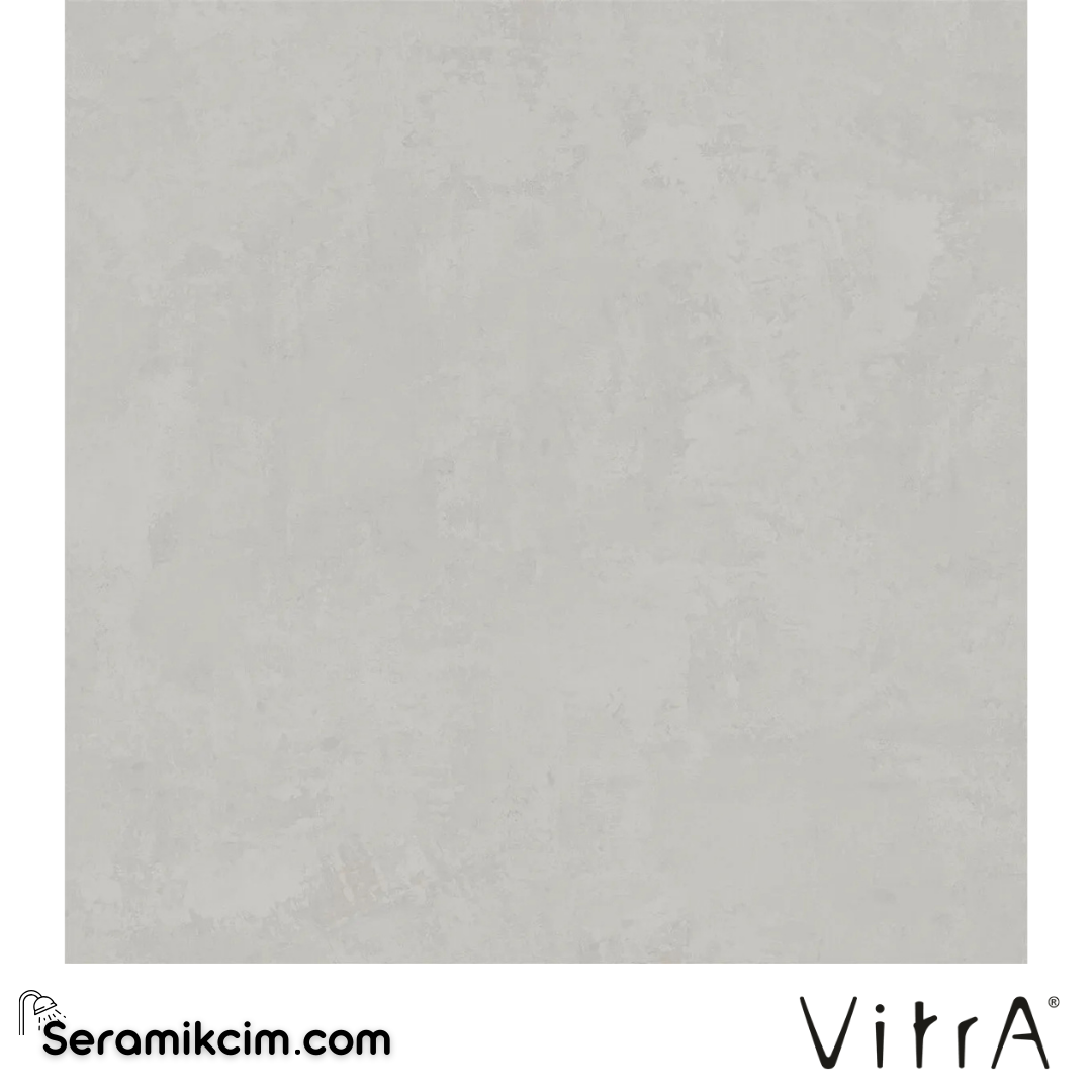 VitrA 80X80 Cementart Gümüş Gri R10B 7R K957102R0001VTET - K957102R0001VTET