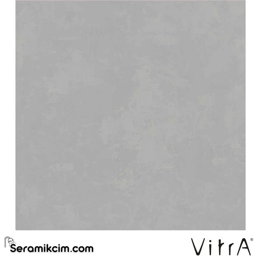 VitrA 80X80 Cementart Koyu Gri R10B 7R K957103R0001VTET - K957103R0001VTET