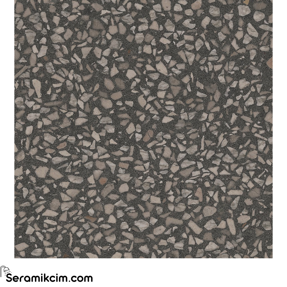 Vitra 80X80 CementMix Flakemrb Koyu Grej Mat R10A 7R K948781R0001VTET