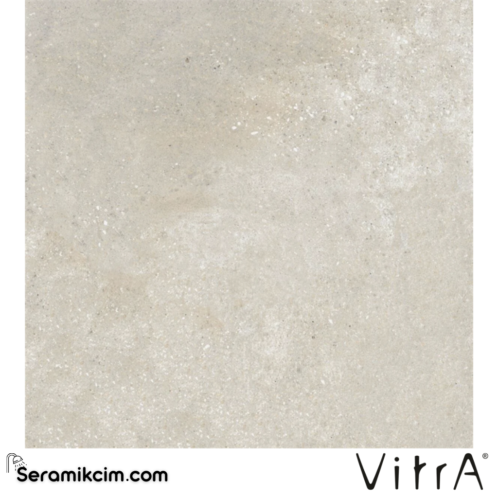 Vitra 80X80 CementMix Meso Açık Grej Mat R10B 7R K950601R0001VTET - K950601R0001VTET