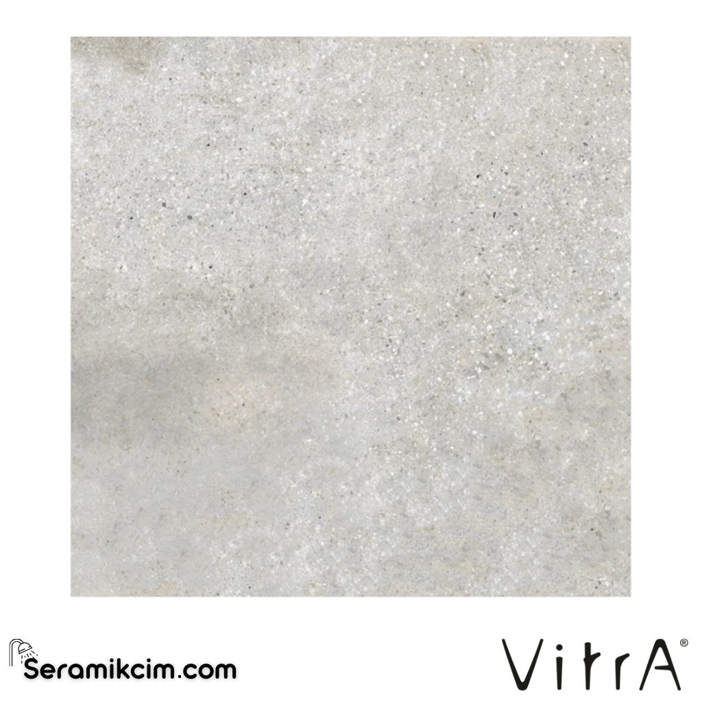 Vitra 80X80 CementMix Meso Açık Gri Mat R10B 7R K950598R0001VTET - K950598R0001VTET