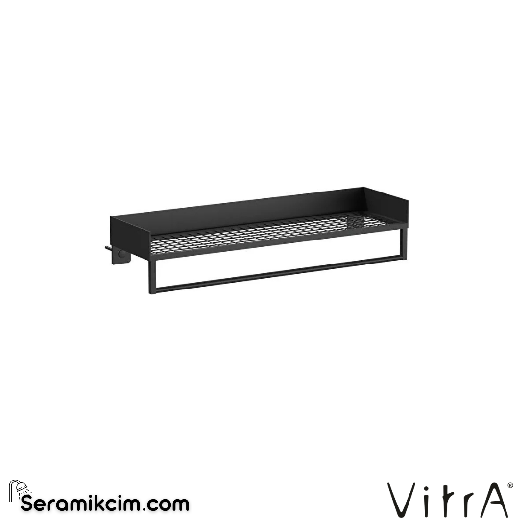 VitrA ArchiPlan Raf 45 cm metal, siyah 66604 - 66604