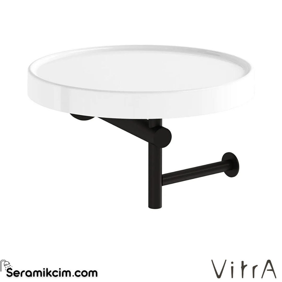 VitrA ArchiPlan Seramik Etajerli Tuvalet Kağıtlığı A44007