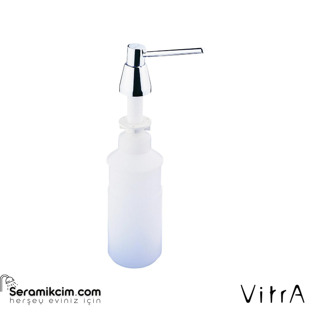 Vitra Arkitekta Arkitekta Ankastre Sıvı Sabunluk, Kilitlemesiz (1000 Ml)