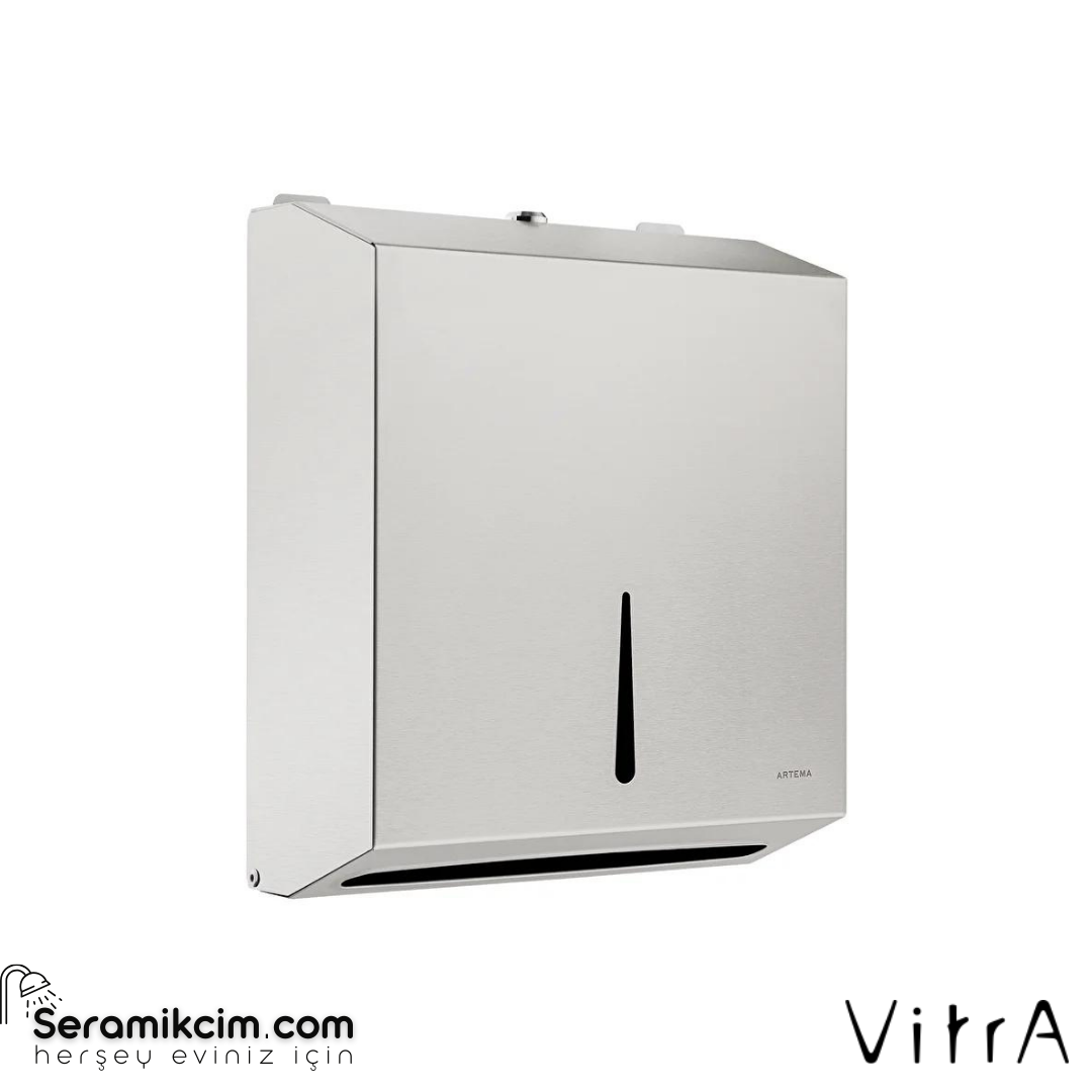 Vitra Arkitekta Kağıt Dıspenser, Paslanmaz Çelik