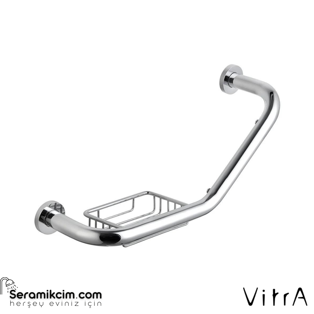 Vitra Arkitekta Küvet Tutamağı Malzemelikli Krom