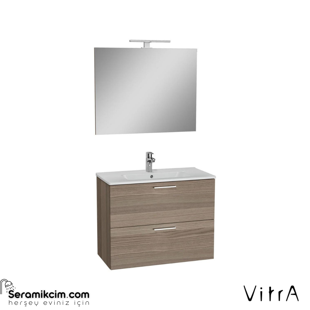 Vitra Banyo Dolabı Seti, Çekmeceli, 80 Cm, Cordoba 75101