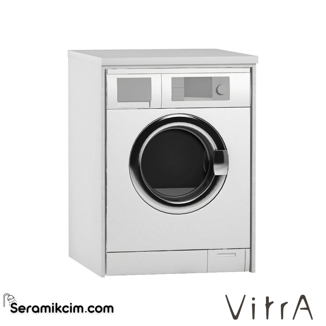 Vitra Çamaşır Makinesi Paneli, Parlak Beyaz - 63445