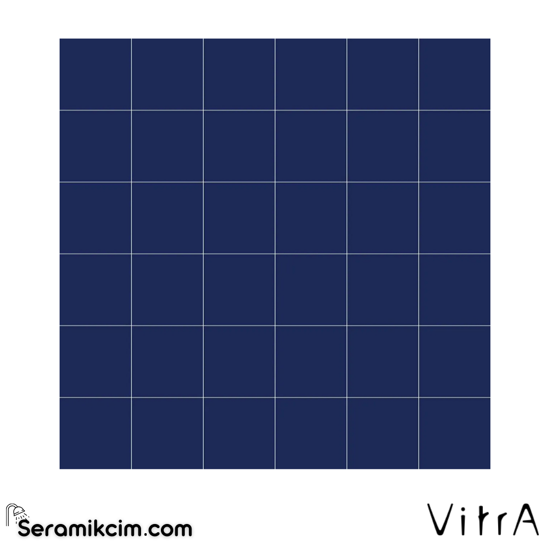 VitrA Color 2.0 5x5 Ral 2902030 Gece Mavisi Mat K95315380001VTE0 - K95315380001VTE0