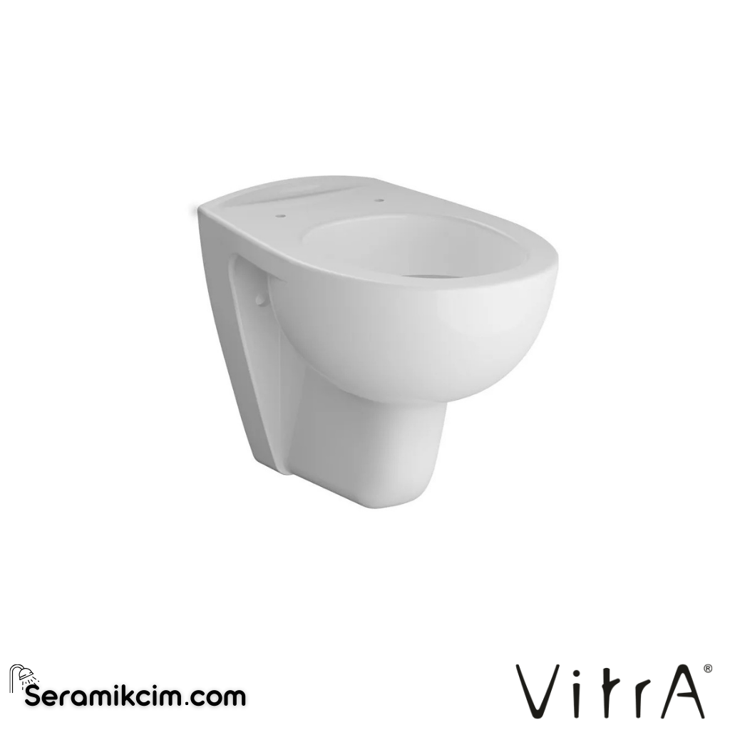 VitrA Conforma Asma Klozet Özel İhtiyaç, 54 cm Taharet Borulu, Beyaz - 5812L003-0850