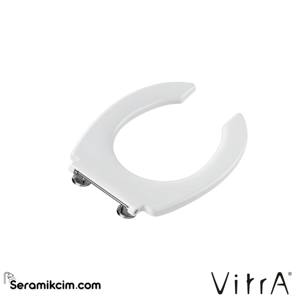 VitrA Conforma Klozet Kapağı Duroplast, Üstten Sıkmalı, Özel İhtiyaç Metal Menteşeli, Beyaz 128-003-006 - 128-003-006