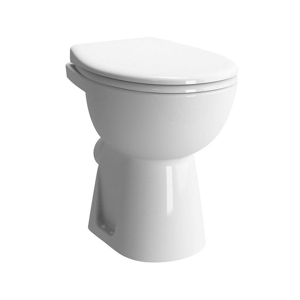 VitrA Conforma Yerden Klozet Arkası Açık, Özel İhtiyaç, 48 cm Taharet Borulu, Beyaz - 5814L003-0593