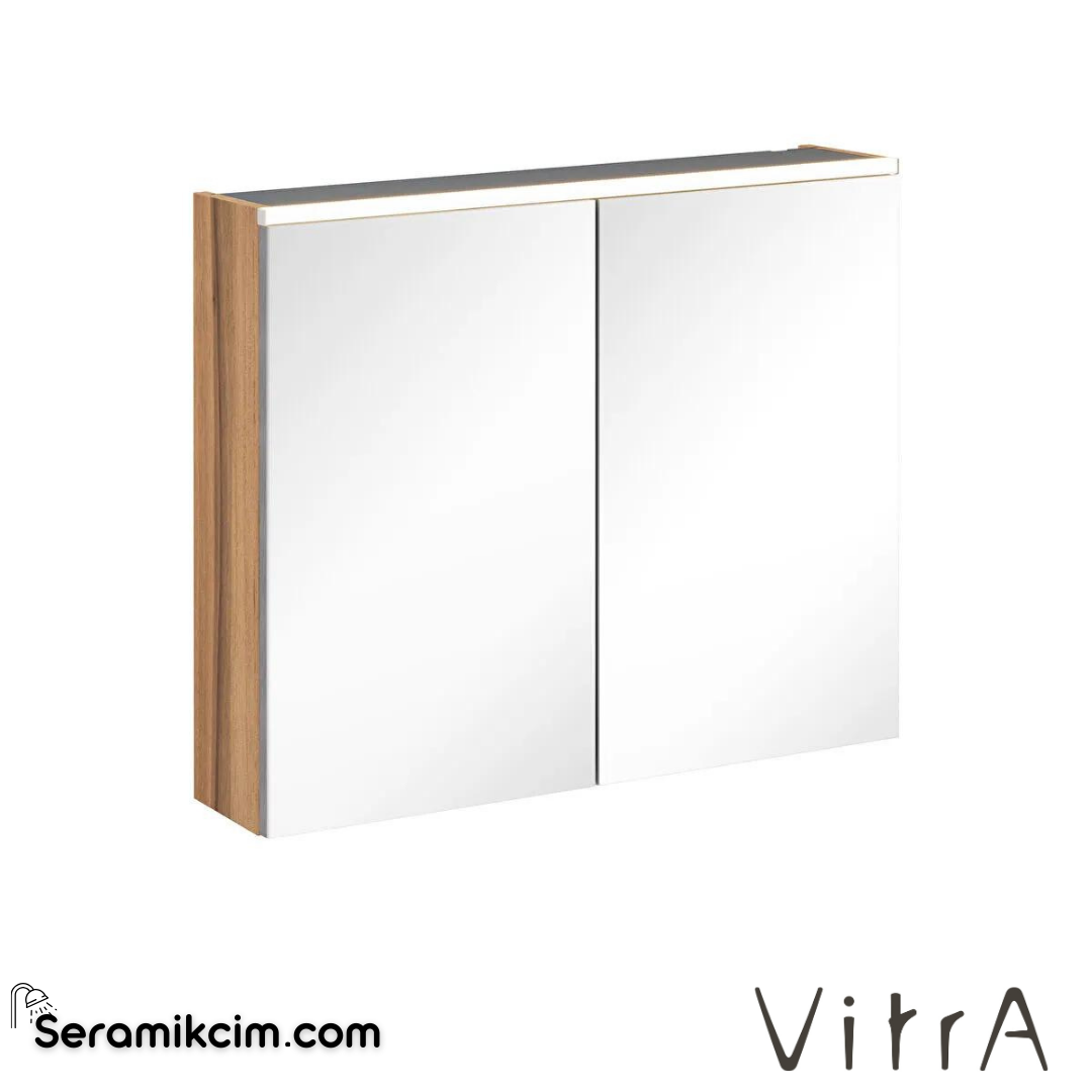 Vitra Core Dolaplı Ayna, 80cm, Aydınlatmalı - 67617