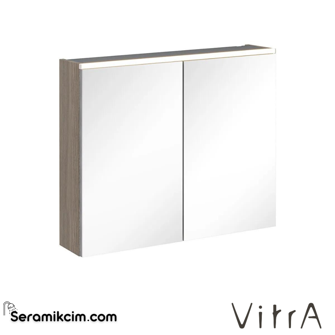 Vitra Core Dolaplı Ayna, 80cm, Aydınlatmalı - 67608